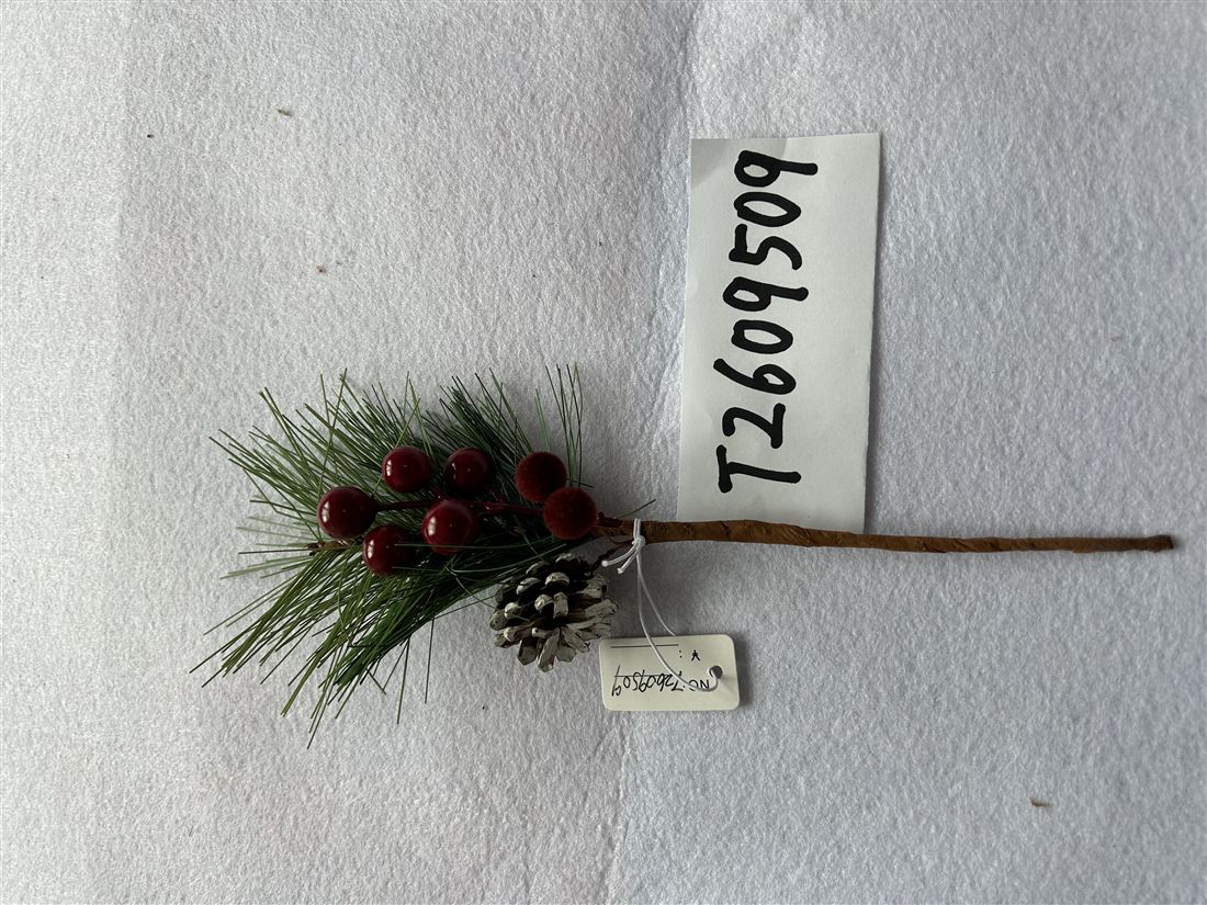 Miniature Christmas branch decorations