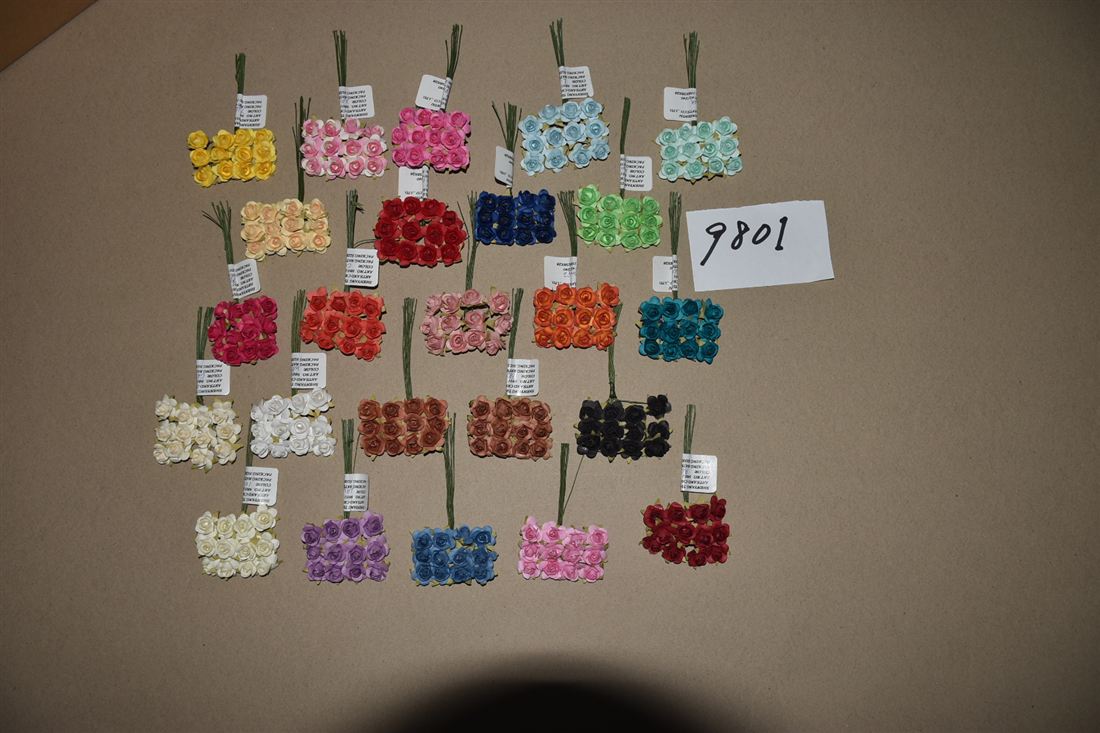 Handcrafted paper flowers